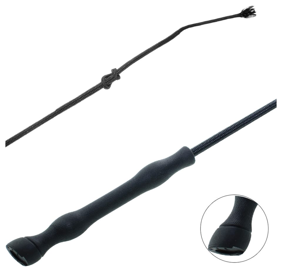 Frustino dressage manico gomma zoccolo