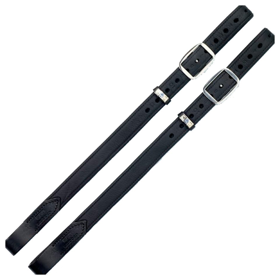 Stirrup Leathers mono De Luxe width 1"