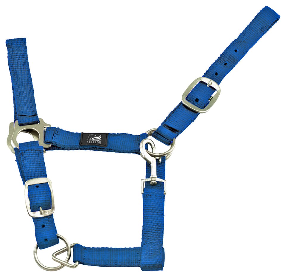 Cavezza nylon doppia regolazione